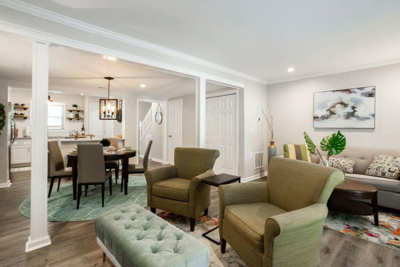 Modern + Cozy Townhome - Minutes To Avalon W/King Roswell Exterior photo